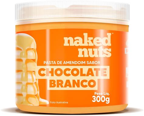 Naked Nuts Pasta De Amendoim Chocolate Branco 300G Amazon