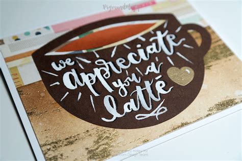 Fall Themed Coffee Thank You Cards - CutCardStock.com