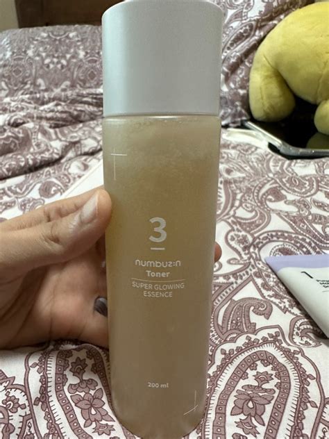 Numbuzin No Super Glowing Essence Toner Ml Beauty Personal