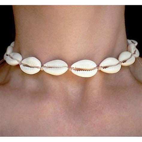 Aesthetic Necklace Seashell Necklace Art Deco Cowrie Shell Etsy