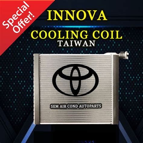 TOYOTA INNOVA 2005 2008 YEAR OEM TAIWAN COOLING COIL EVAPORATOR CAR