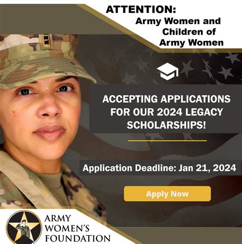 Now Accepting Applications For The 2024 Legacy Scholarships Army