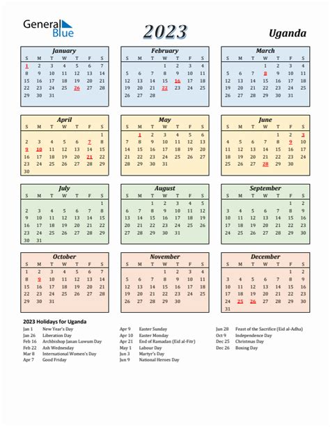 Uganda School Calendar 2023 – Get Calendar 2023 Update