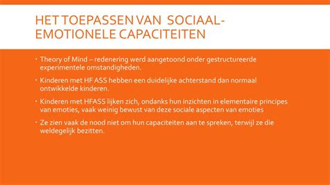 Ppt Begrip En Gebruik Van Sociaal Emotionele Regels Bij Kinderen Met