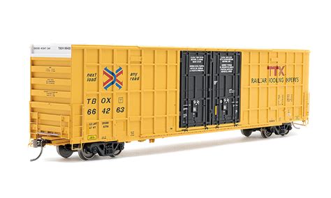 Atlas Master 60 Gunderson 7550cf Double Door Boxcar Railroad Model