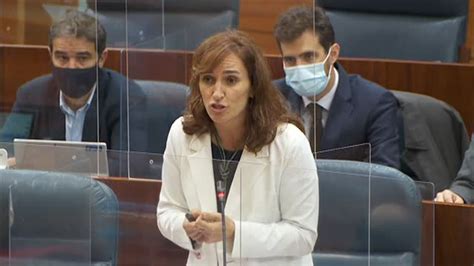 Rifirrafe Entre M Nica Garc A E Isabel D Az Ayuso En La Asamblea De