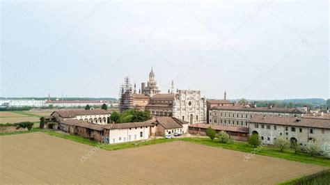 Vista A Rea De La Certosa Di Pavia Construida A Finales Del Siglo Xiv