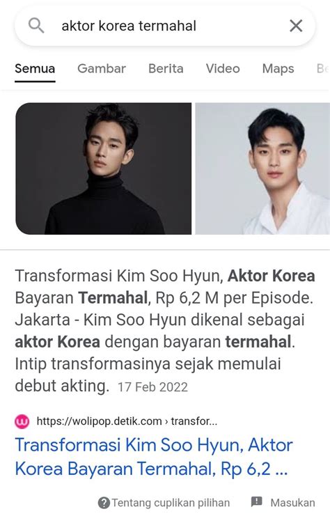 Salsa Erinya X On Twitter Kim Soo Hyun Jadi Aktor Korea Dgn