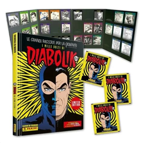 Cofanetto Album Di Figurine Limited Edition I Mille Volti Di Diabolik