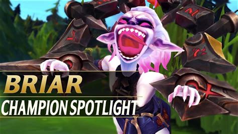 Briar Champion Spotlight Gameplay Guide League Of Legends Youtube