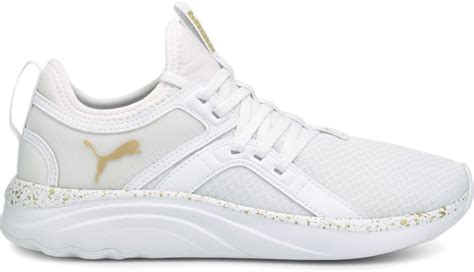 PUMA Softride Sophia Shimmer Women S White Gold 195223 02