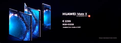 Huawei Mate X Worlds S Fastest Thinnest And Most Expensive 5G