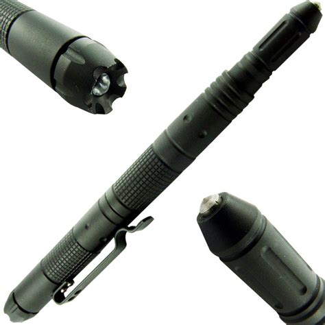 Best Tactical Pen For Self Defense Includes Bright Led Flashlight