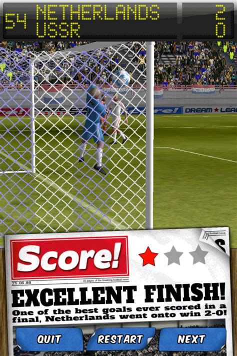 Score! Classic Goals | Articles | Pocket Gamer