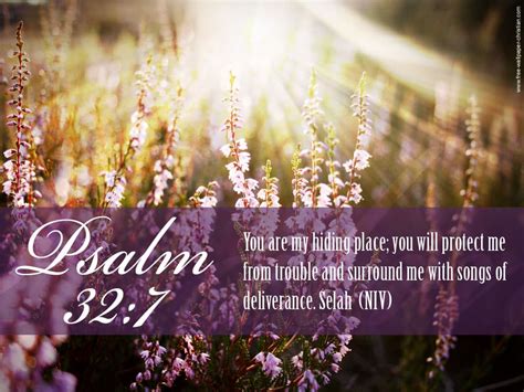 Psalm 32:7 Wallpaper | Turnback To God