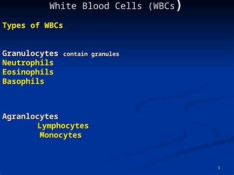 (PPT) types of WBC - DOKUMEN.TIPS