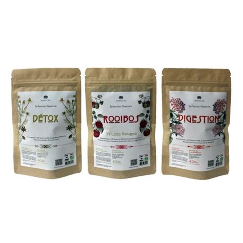 Pack 3 Infusions Bio Chanvre DÉTOX Fleurs de Chanvre CBD 25 3