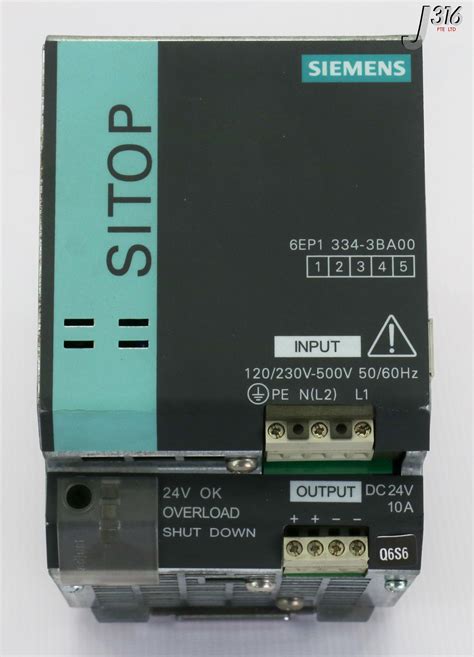 Siemens Sitop Stabilized Power Supply Ep Ba J Gallery