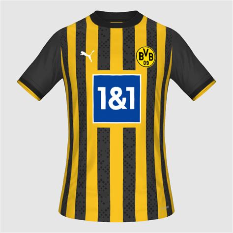 Borussia Dortmund Home Jersey Concept FIFA 23 Kit Creator Showcase