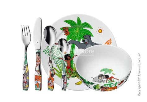 Набор детской посуды для еды 6 предметов WMF коллекция Jungle Book ...