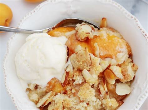 Crumble Aux Abricots Et Amandes Recette Crumble Aux Abricots Et Amandes