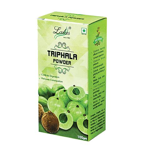 Triphala Powder 100Gm Lala Dawasaz AyurCentral Online