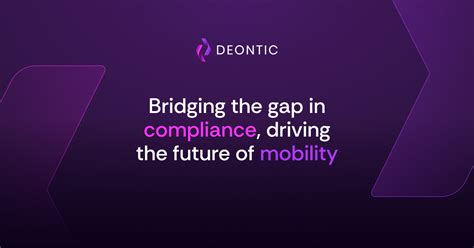 Deontic | Bridging the gap in compliance, driving the future of mobility