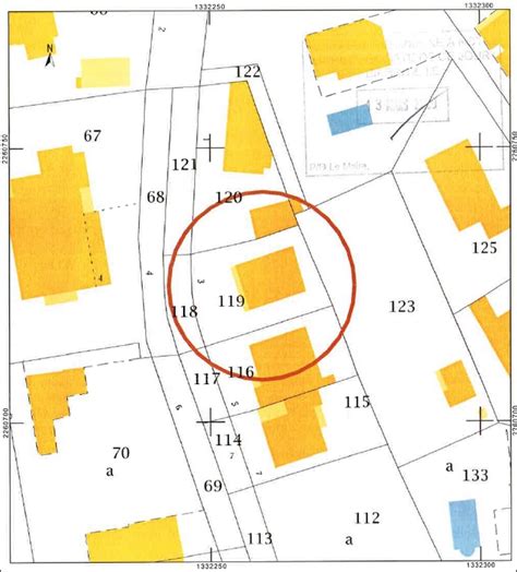 Plan Cadastral Biarritz Immocratie