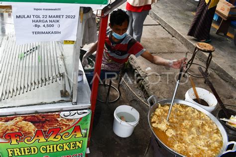 Dampak Kelangkaan Minyak Goreng Antara Foto