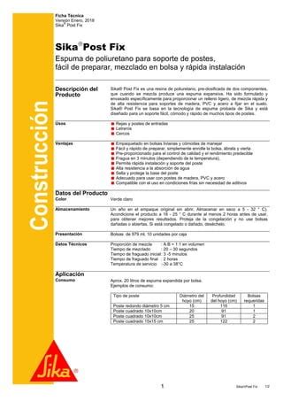 Sika Postfix PDF