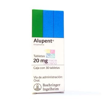 ALUPENT (metaproterenol) 30 TAB - Farmacia Del Niño - PHARMACY ONLINE ...