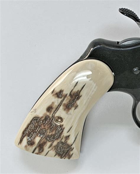 Colt Python Siberian Mammoth Ivory Grips Small Panel