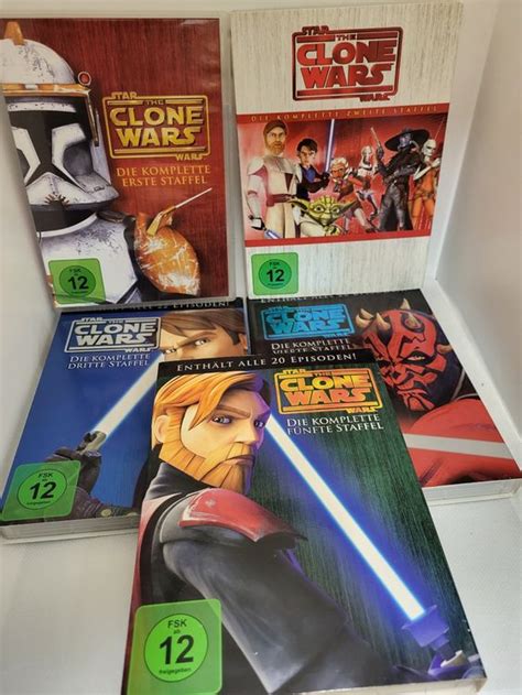 Star Wars The Clone Wars 2008 Staffel 1 5 22 DVDs Kaufen Auf Ricardo