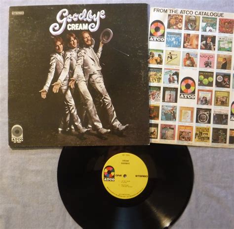 Cream Goodbye Lp Atco Records Sd 7001 Stereo 1969 Inner No Poster Mo