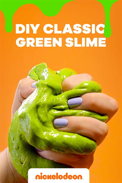 Make Your Own Nickelodeon Slime Nickelodeon Slime Recipe Nickelodeon Slime Nickelodeon