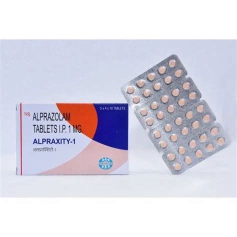 Forte Alpraxity 1 Alprazolam 1 Mg Tablets Non Prescription Treatment