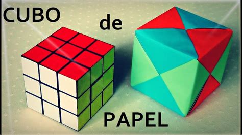 Fant Stico Cubo Modular De Papel Origami Youtube