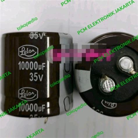 Jual Elco Elko 10000uf 35v 10000 Uf 35volt 35 Volt Nichicon Asli Jepang