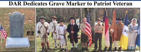 Dar Dedicates Grave Marker To Patriot Veteran