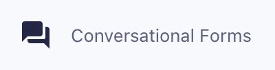 Using the Conversational Forms Add-on 