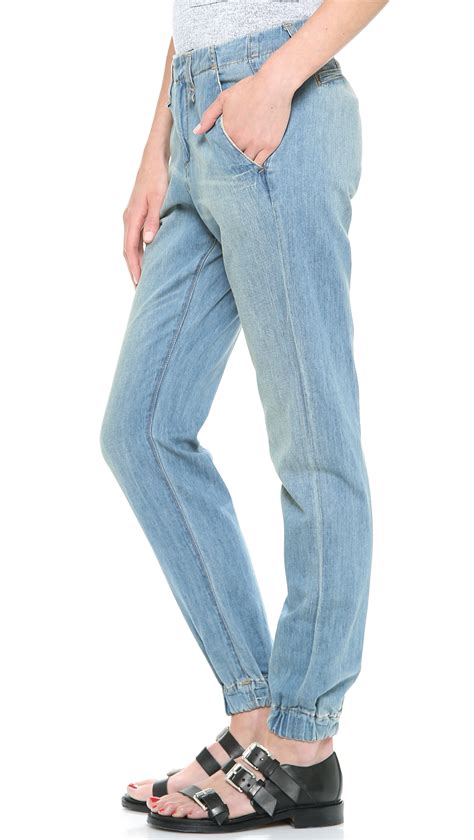 Lyst - Rag & Bone The Pajama Jeans in Blue