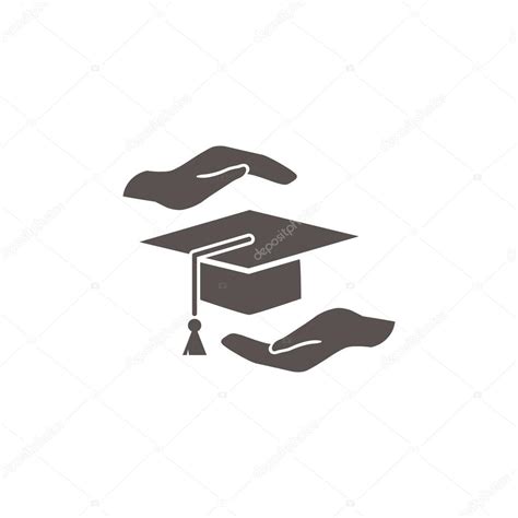 Academic hat and hands Stock Vector Image by ©LovArt #109387016