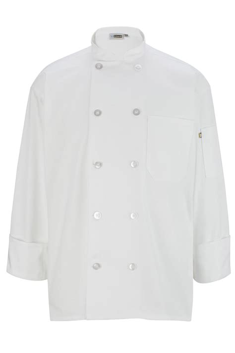 Edwards 10 Button Long Sleeve Chef Coat Unitex Direct