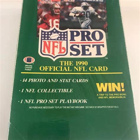 Nfl Pro Set Etsy