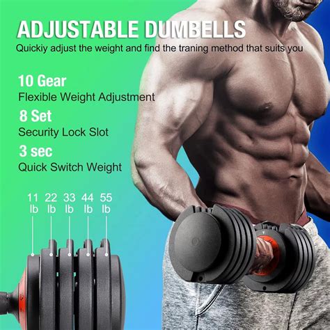 Anti-Slip Fast Adjust Weight Dumbbells Review