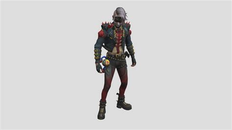 fire  character    model  ninja