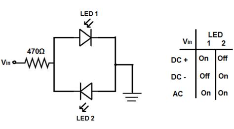 How To Build A Voltage Polarity Indicator Circuit