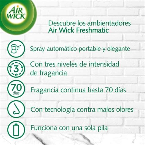 Ambientador Autom Tico Freshmatic Fragancia Lavanda Y Camomila Recambio