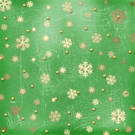 Winter Abstract Background with Snowflakes Stock Illustration ...