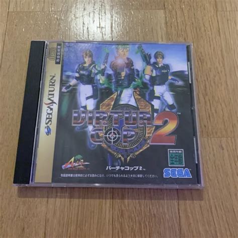 Virtua Cop Sega Saturn Ss Japan Jap Ntsc J Eur Picclick Fr